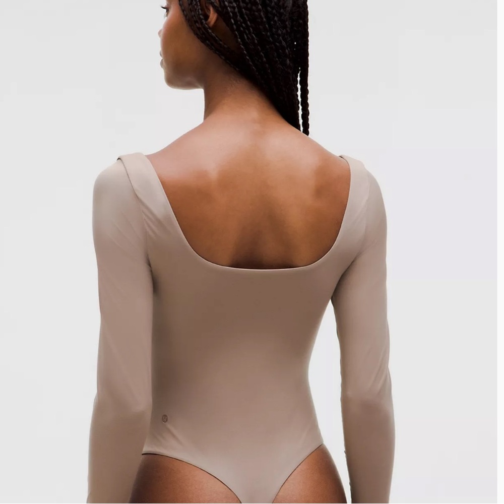 Lululemon Nulu Square Neck long Sleeve bodysuit - Picture 2 of 10